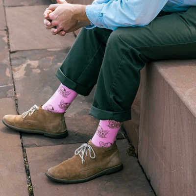 Crew Accountant Socks - Calculated Comfort for Number Crunchers - American Made