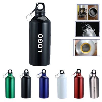 20 Oz Outdoor Aluminum Sports Water Bottle