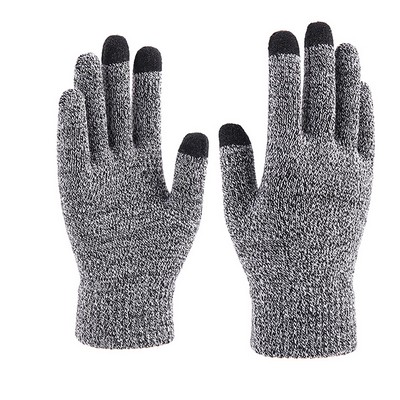 Gloves Touchscreen-Friendly Knitwear