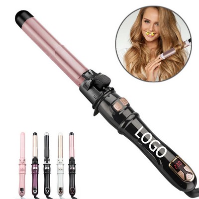 15" Automatic Rotating Hair Curling Iron w/Extra-Long Barrel