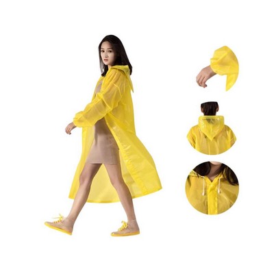 Adult Packable Rain Poncho