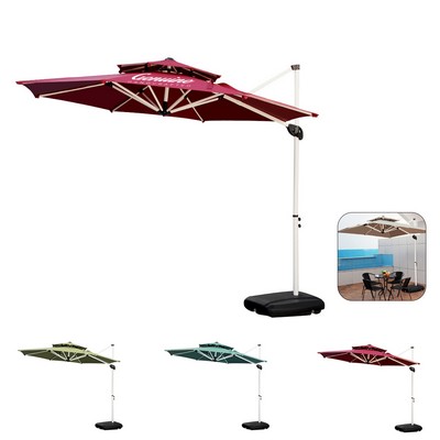 Double Top Garden Umbrella