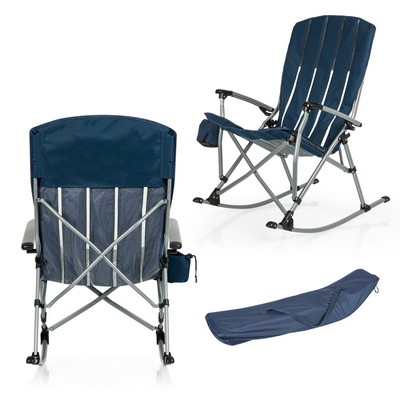 Oniva Outdoor Rocking Chair Navy