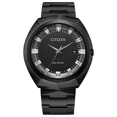 Citizen Watch Mens Sport Luxury Stainless Steel Bracelet Watch, Black Dial