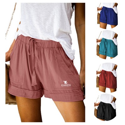 Plus Size Womens Casual Shorts