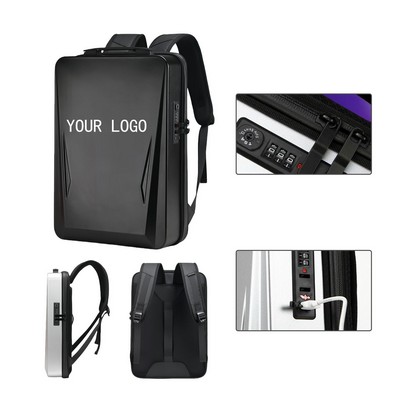 Hard Shell Gaming Backpack With USB Port