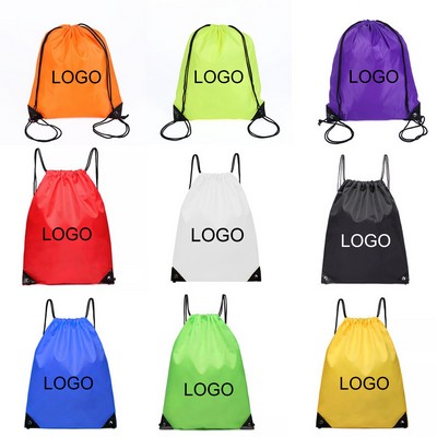 210D Polyester Drawstring Backpack