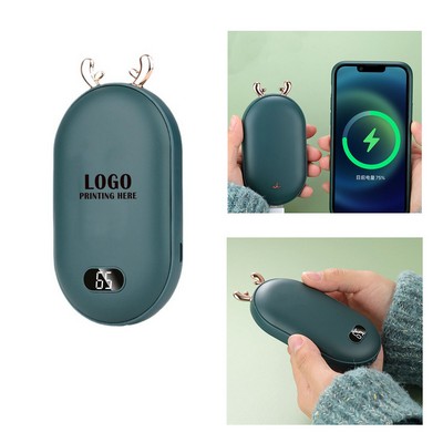 2 in 1 Bank Power Rechargeable Hand Warmer