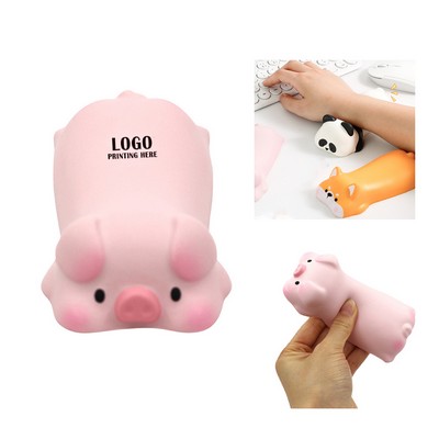 Cute Animal Wrist Rest Support for Mouse Pad