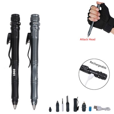 Tactical Pen with Belt Cutter