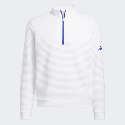 adidas Ultimate365 DWR Textured Quarter Zip Pullover