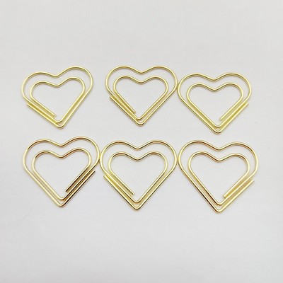 Office & Learning Love Metal Paperclips