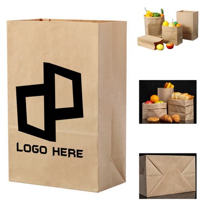 7.09X4.33X12.6Inch Thicken Grease Proofing Kraft Paper Bag