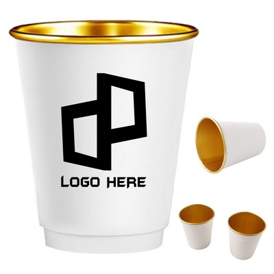 Disposable Gold Foil Cups