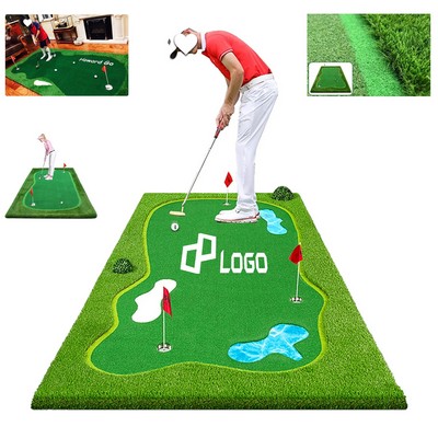 59 X 118 Inch Custom Indoor Putting Green