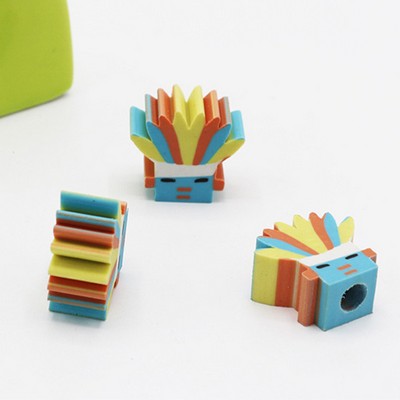 Creative Cartoon Student Pencil Cap Eraser