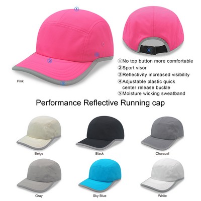 Performance Reflective Running Cap