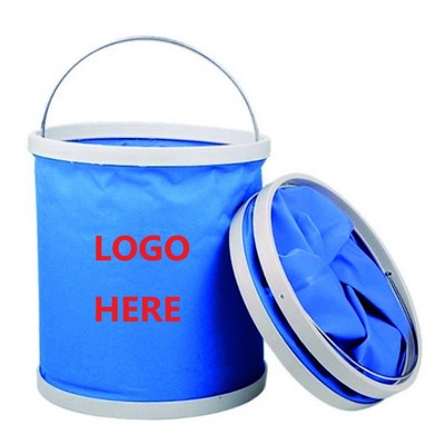 9L Collapsible Ice Water Camp Storage Bucket