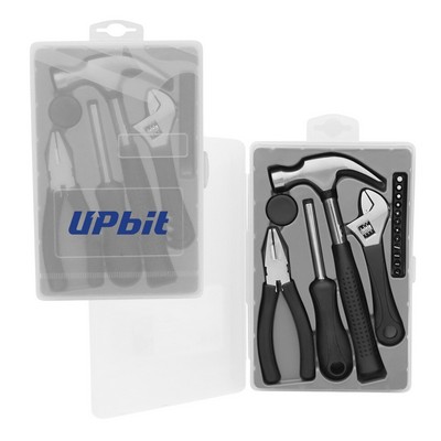 HandyPro 18pc Household Tool Set with Hammer, Adjustable Wrench, and Pliers