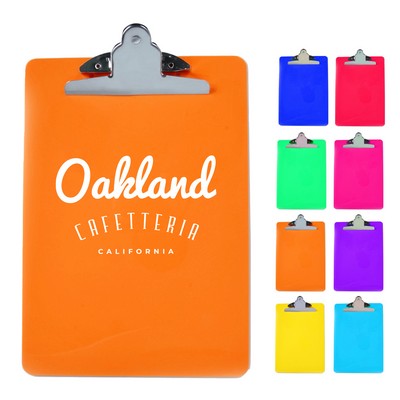 A4 Plastic Writing Clipboard