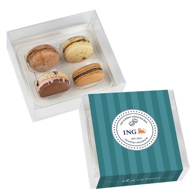 Macaron Gift Set / 4 Pack - The Sweet Temptation Box