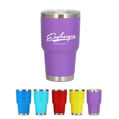 30oz Stainless Steel Tumbler with Lid