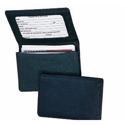 Leather Business Card Holder (2 3/4"x4"x1/2")