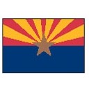 2'x3' Arizona State Nylon Outdoor Flag - Style B