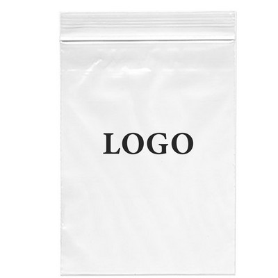 Ziplock Printed Bags 2 Mil. (Ink Imprinted) 14" x 17"