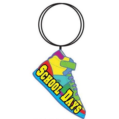 School Days Shoe Executive Keychain w/Mirrored Back (8 Square Inch)