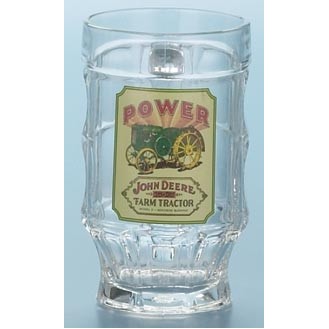 John Deere Logo Power Glass Mug