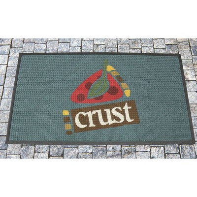 WaterHog® Inlay Indoor/Outdoor Logo Mat w/Surface Nubs(3'x4')