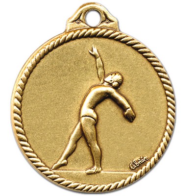 Stock Female Heritage Line Events Medal Gymnastics