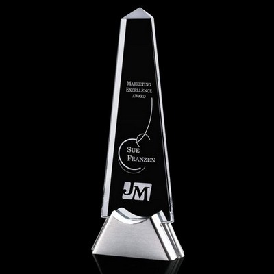 Melbourne Award - Starfire/Aluminum 11"