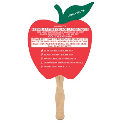 Single Side Apple Shaped Fan