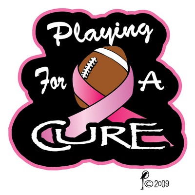 Stock Playing for a Cure w/ Football Emblem Patch