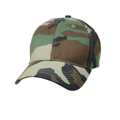 Woodland Camouflage Supreme Low Profile Cap