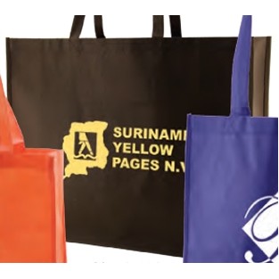 Charcoal Gray Non-Woven Tote Bag (20"x6"x16")