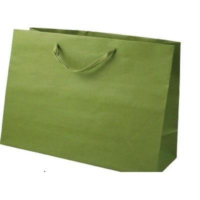 Jungle Green Large Vogue Recycled Paper Eurotote Bag