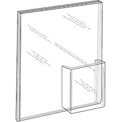 Wall Mount Ad Frame W/ 2 Top Mounting Holes