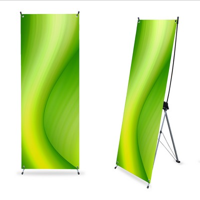 Small Economy X-Stand Banner Display