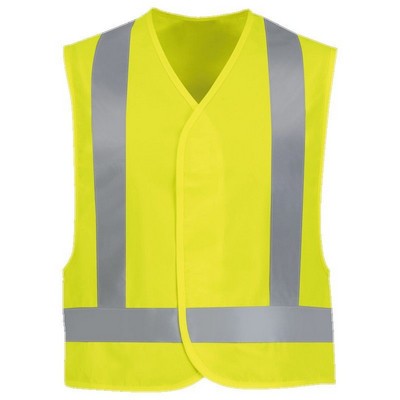 Red Kap™ Safety Vest - Type R, Class 2 - Safety Yellow/Silver