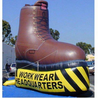 Inflatable Big Air Blown Giant Balloon - Work Boot