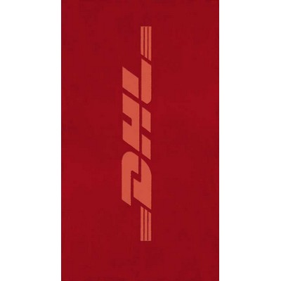 Custom Solid Color Velour Beach Towel (35" x 60" - 14.0# per dozen weight)