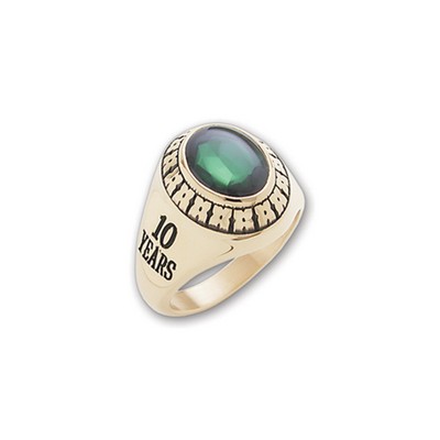 Stock Series Women's Collegiate Ring (Plain Smooth Shank/Center Stone)