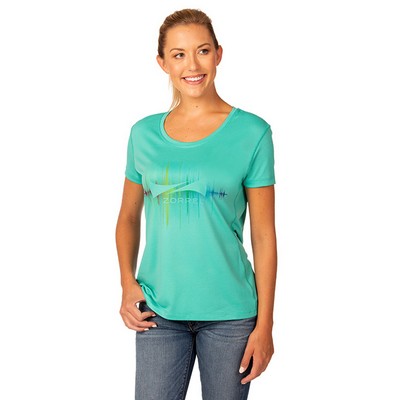 Zorrel® Brazil Ladies Popcorn Knit Tee Shirt