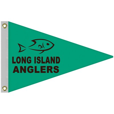 2' x 3' Single Reverse Knit Polyester Pennant