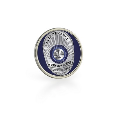 Challenge Coins 1-1/2" - Digital Printed - Nickel