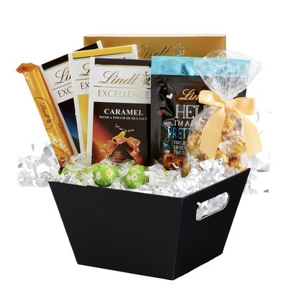 Lindt Chocolates Thank You Gift Basket