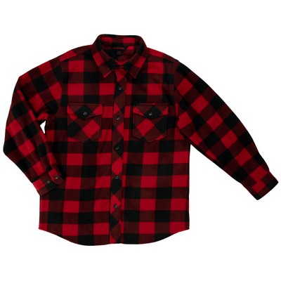 Tough Duck Buffalo Check Fleece Shirt